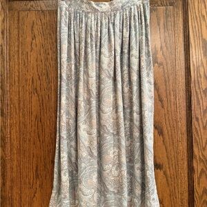 Vintage Paisley Skirt
